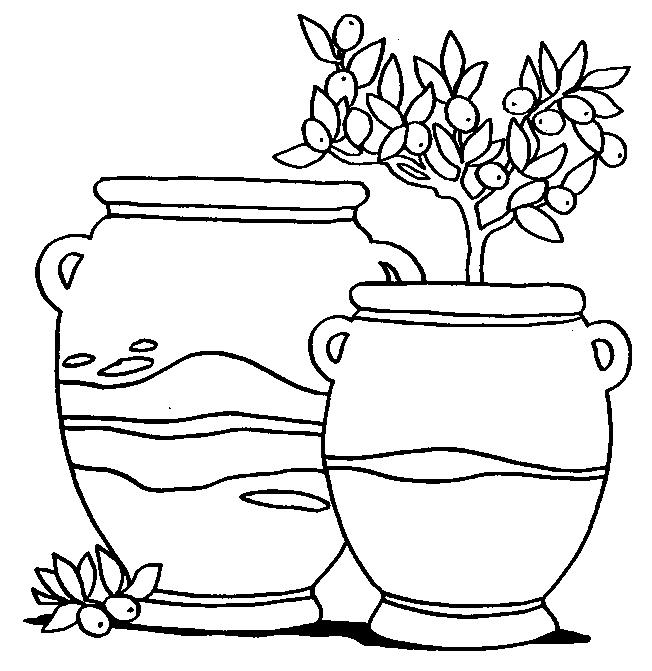 Fisă de colorat cu Fructe de colorat p23