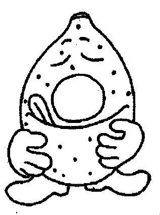 Fisă de colorat cu Fructe lamaie de colorat p17