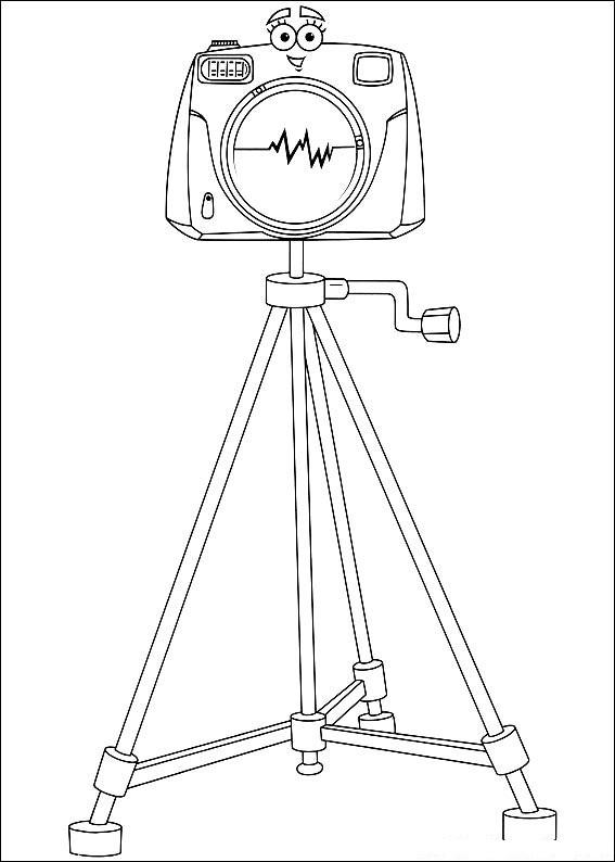 Fisă de colorat cu Go diego go de colorat p11