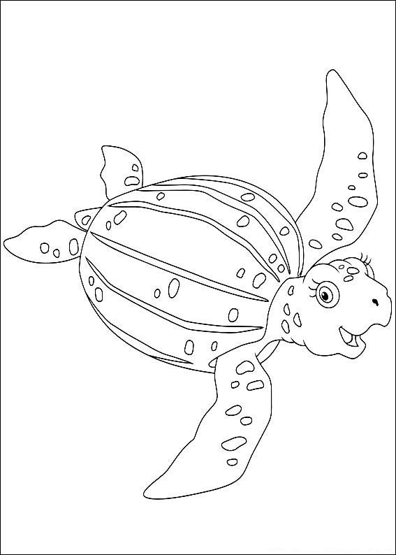 Fisă de colorat cu Go diego go de colorat p13