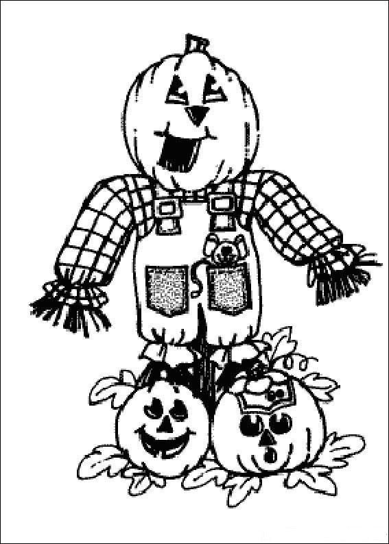 Fisă de colorat cu Hallowen de colorat p09