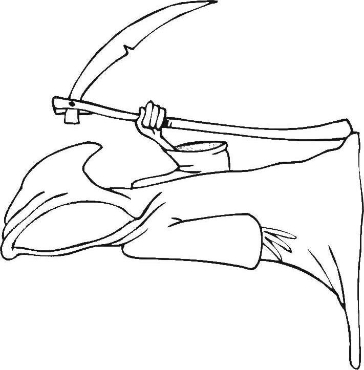 Fisă de colorat cu Hallowen de colorat p74