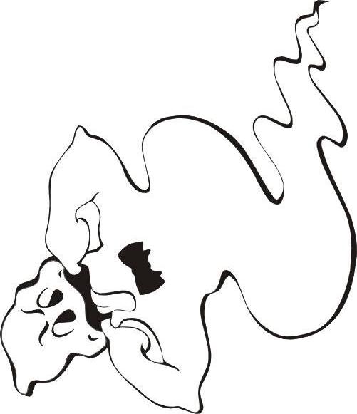 Fisă de colorat cu Hallowen de colorat p93