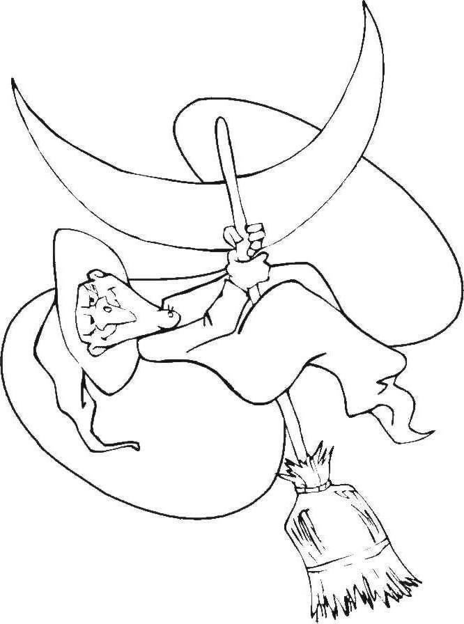 Fisă de colorat cu Hallowen de colorat p98