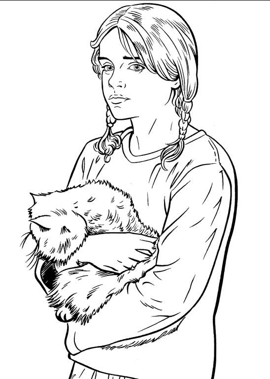 Fisă de colorat cu Harry potter de colorat p01