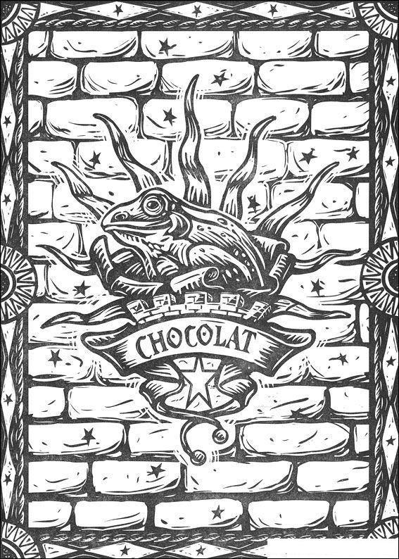 Fisă de colorat cu Harry potter de colorat p21