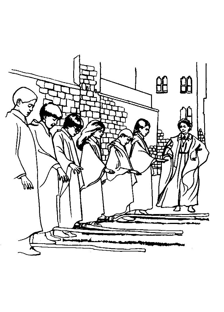 Fisă de colorat cu Harry potter prizonierul din azkaban de colorat p03