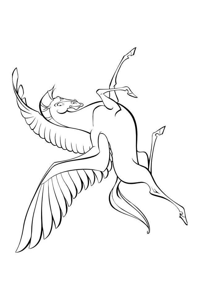 Fisă de colorat cu Hercule de colorat p22