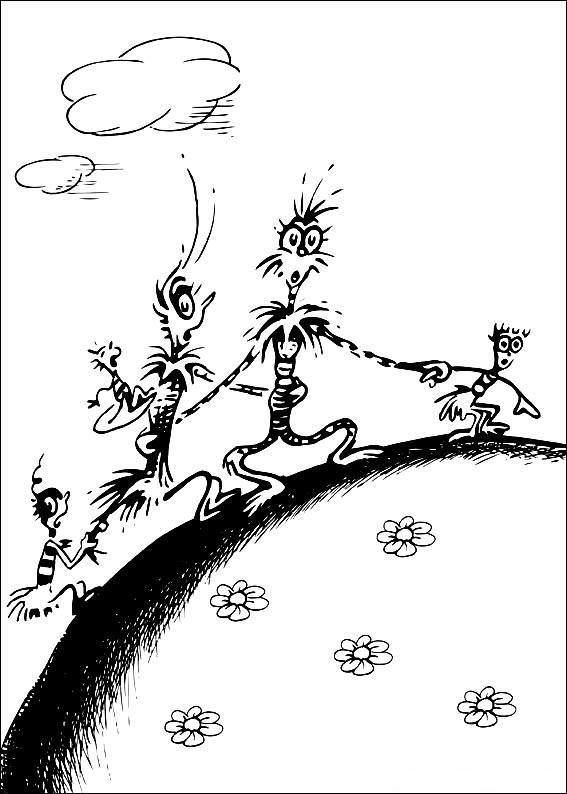 Fisă de colorat cu Horton de colorat p05