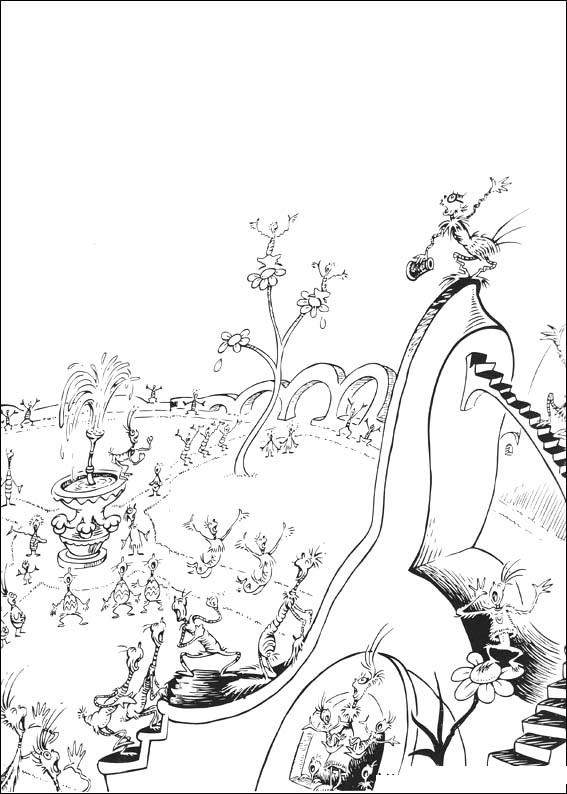 Fisă de colorat cu Horton de colorat p22