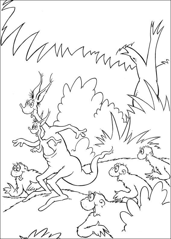 Fisă de colorat cu Horton de colorat p61