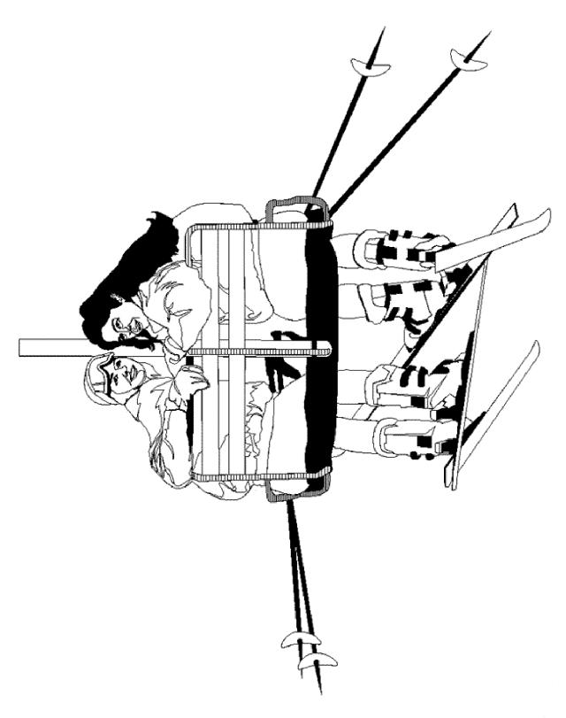 Fisă de colorat cu Iarna de colorat p34