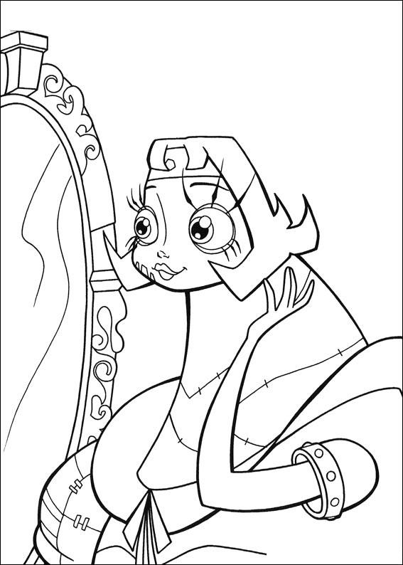 Fisă de colorat cu Igor de colorat p10