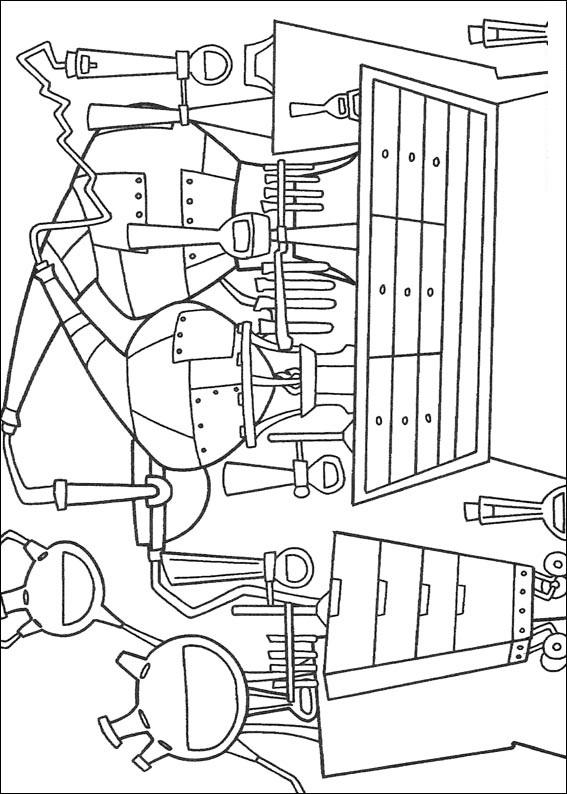 Fisă de colorat cu Igor de colorat p12