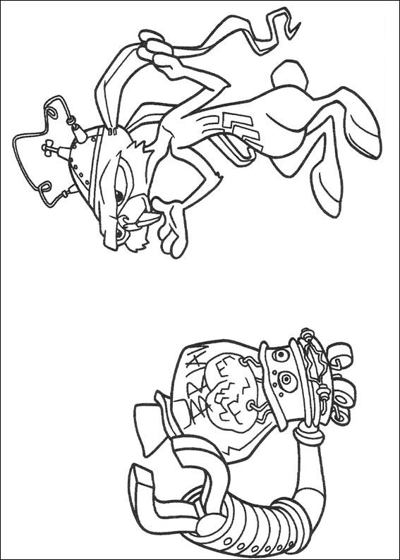 Fisă de colorat cu Igor de colorat p18