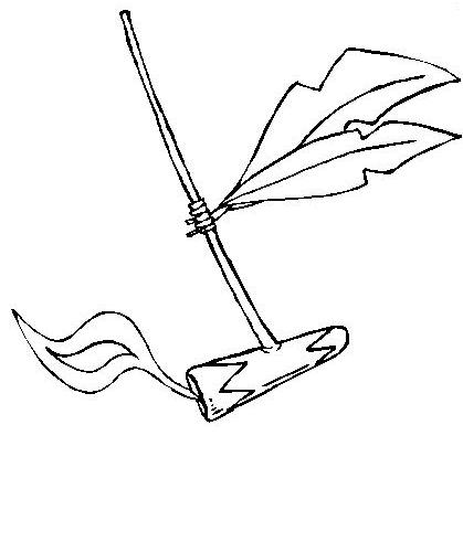 Fisă de colorat cu Indieni de colorat p50