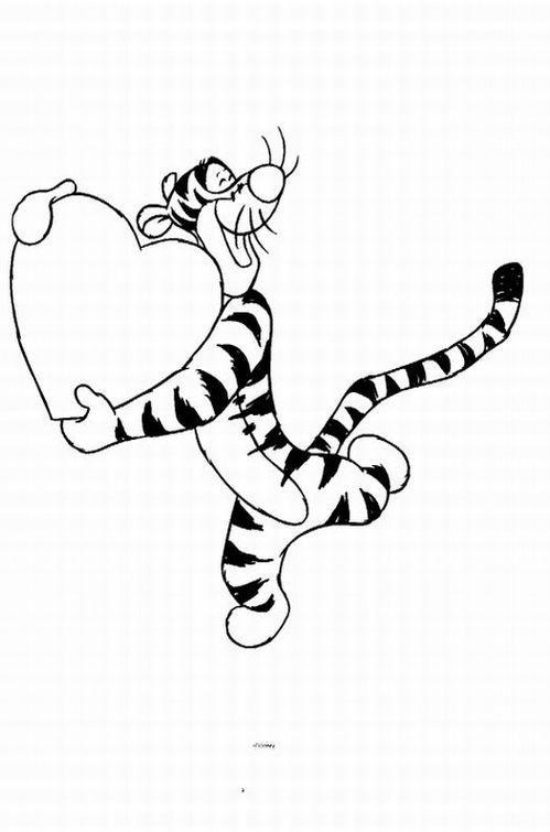 Fisă de colorat cu Inimioare de colorat p29