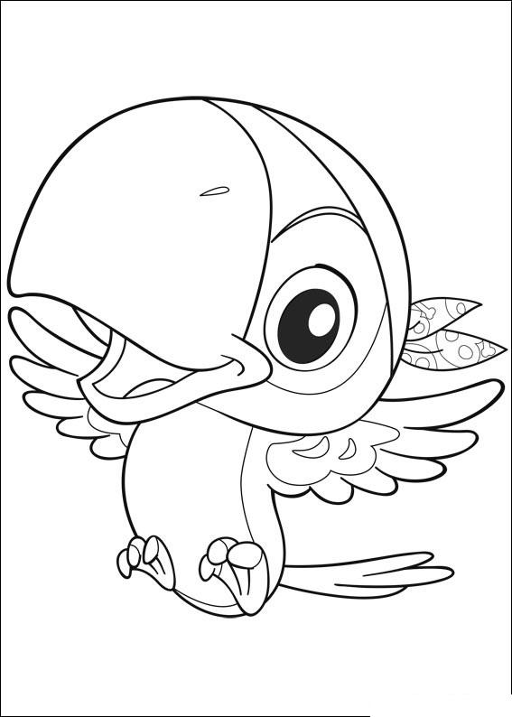 Fisă de colorat cu Jake si piratii din tara de nicaieri de colorat p10