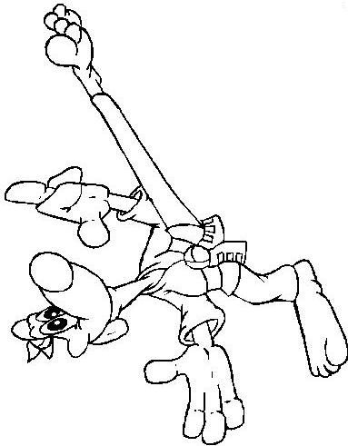 Fisă de colorat cu Judo de colorat p12