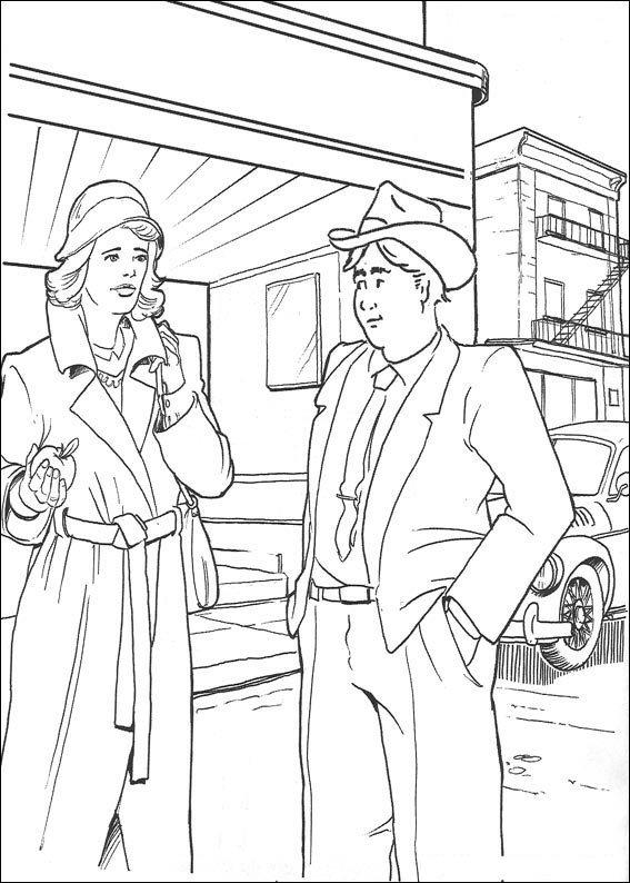 Fisă de colorat cu King kong de colorat p12