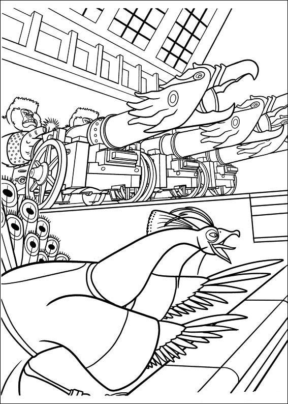 Fisă de colorat cu Kung fu panda de colorat p10