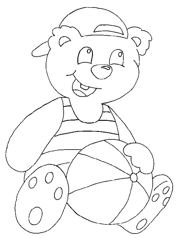 Fisă de colorat cu La mare de colorat p32