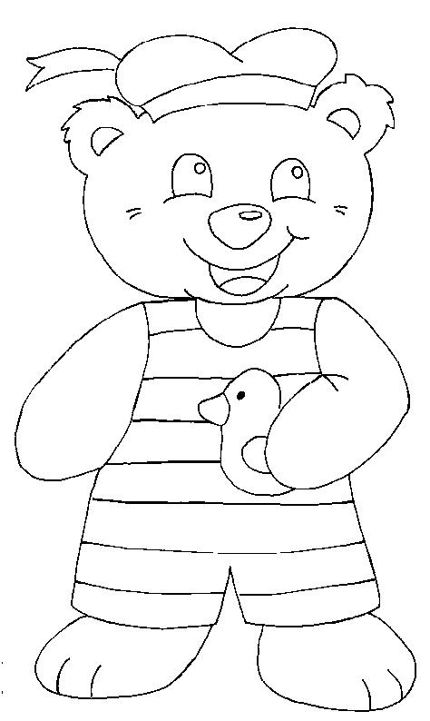 Fisă de colorat cu La mare de colorat p37