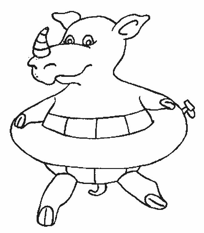 Fisă de colorat cu La mare de colorat p53