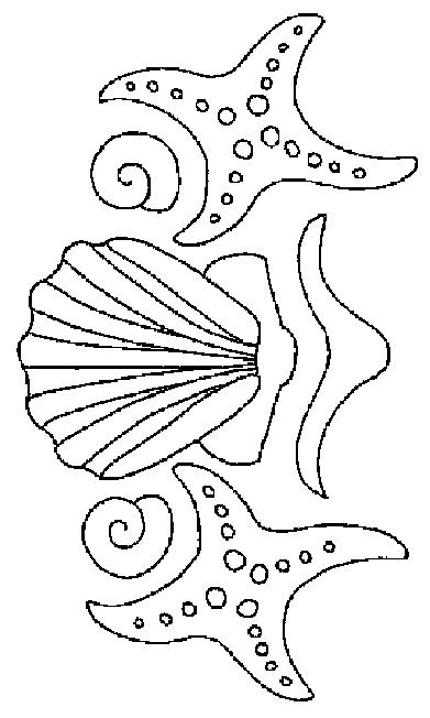 Fisă de colorat cu La mare de colorat p62