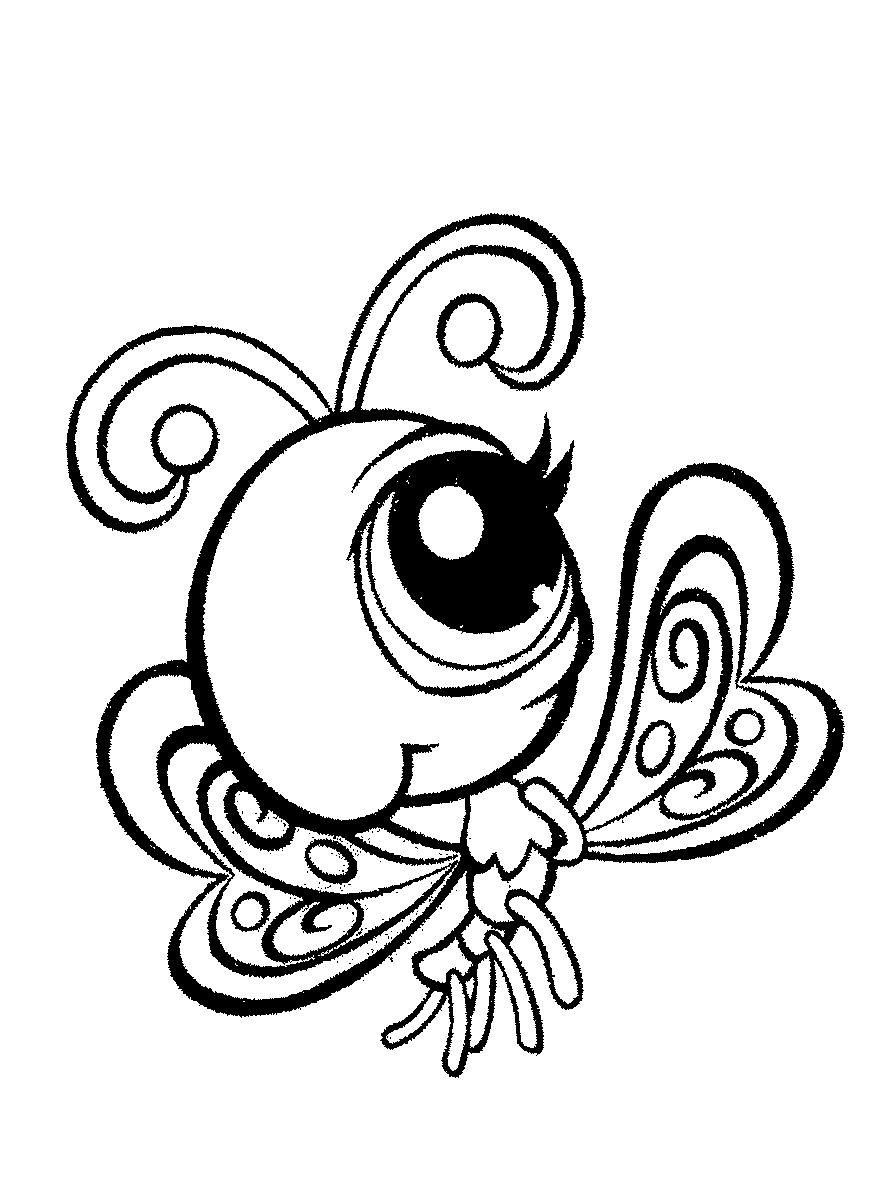 Fisă de colorat cu Littlest Pet Shop p26