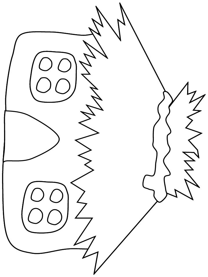 Fisă de colorat cu Locuinte de colorat p07