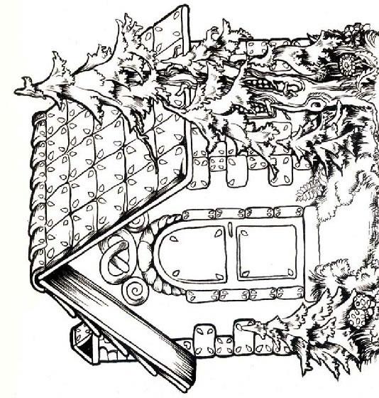 Fisă de colorat cu Locuinte de colorat p27