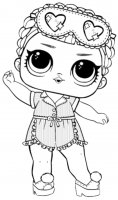 Fisă de colorat cu Lol p7