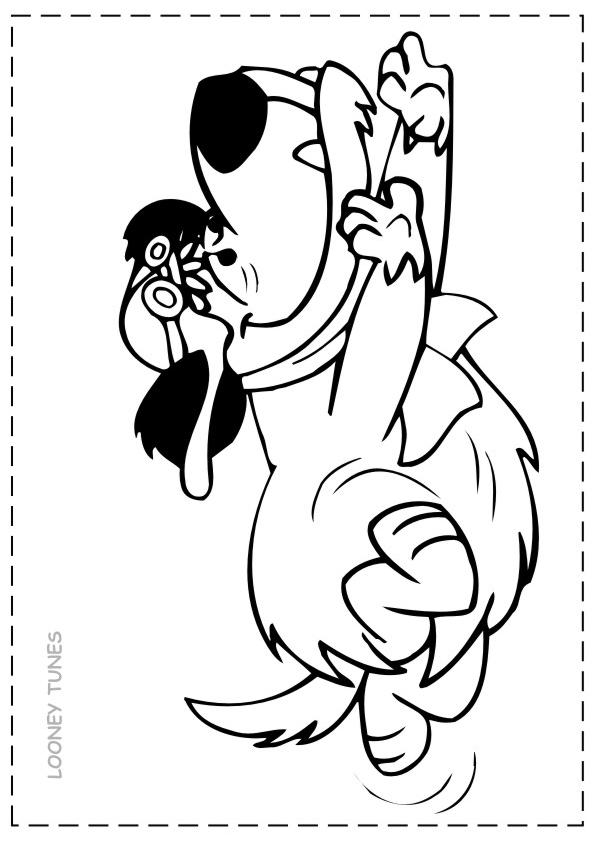 Fisă de colorat cu Looney tunes de colorat p29