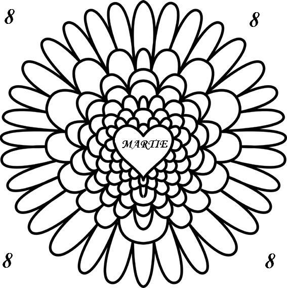 Fisă de colorat cu Martisor de colorat p09