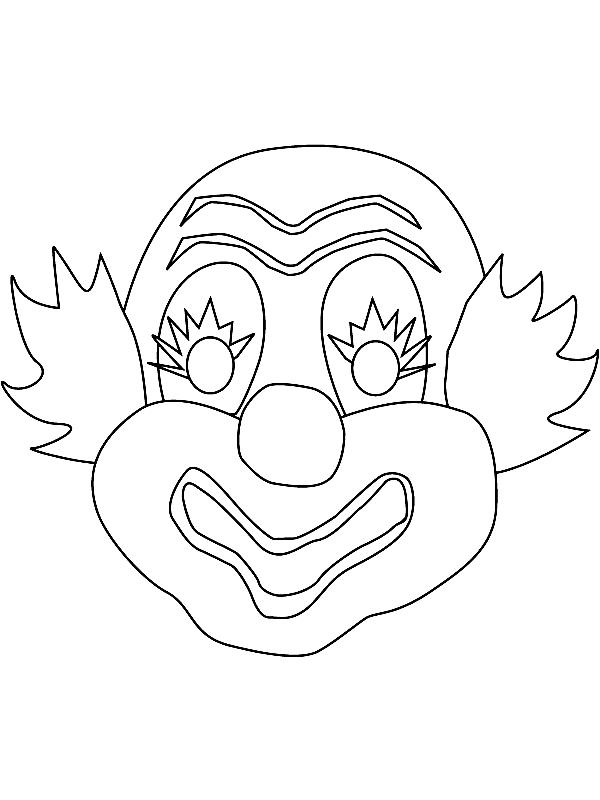 Fisă de colorat cu Masti de colorat p10