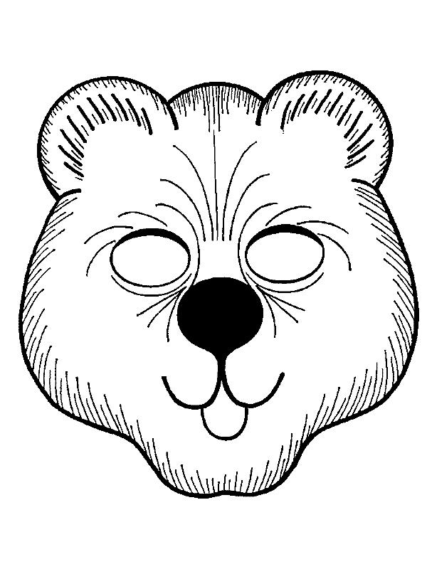 Fisă de colorat cu Masti de colorat p20