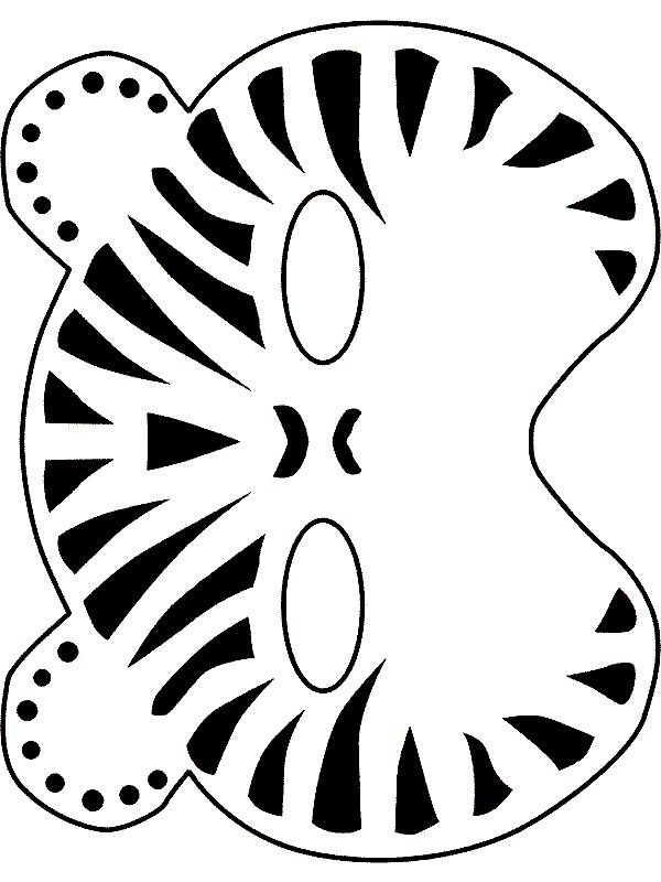 Fisă de colorat cu Masti de colorat p25