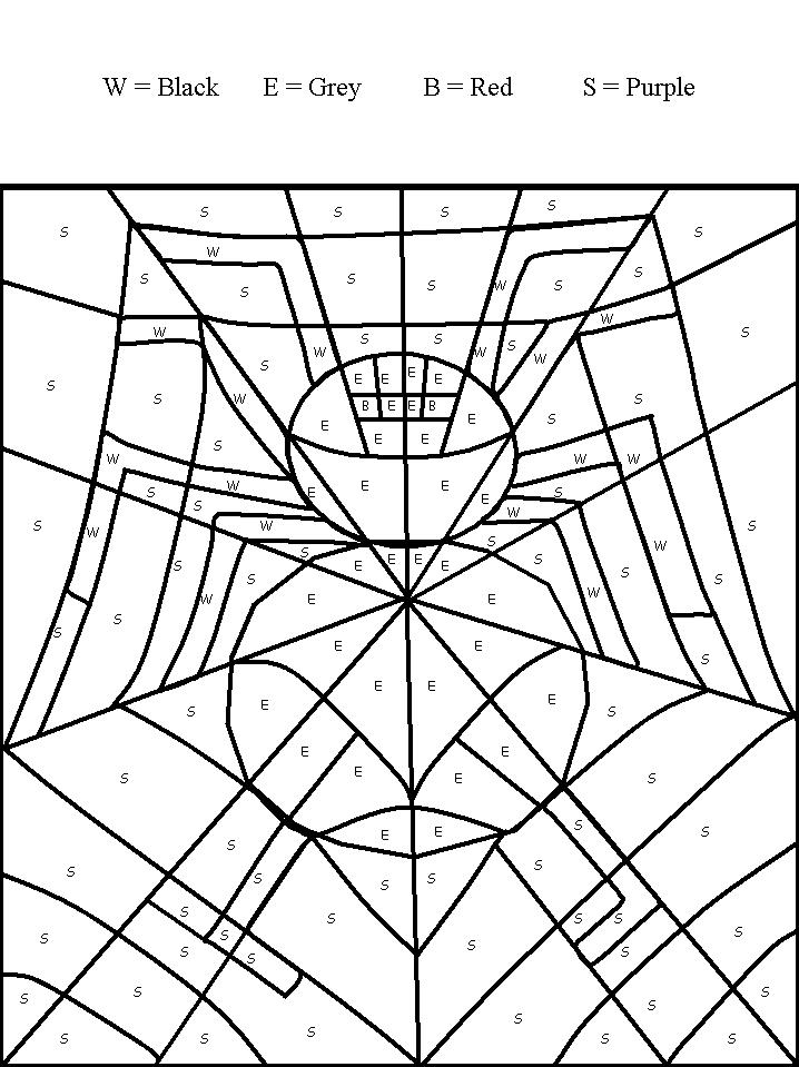 Fisă de colorat cu Matematica distractiva de colorat p21