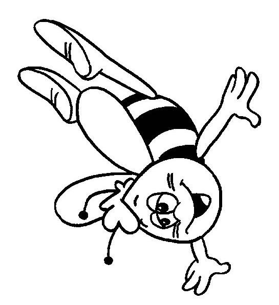 Fisă de colorat cu Maya the bee de colorat p32