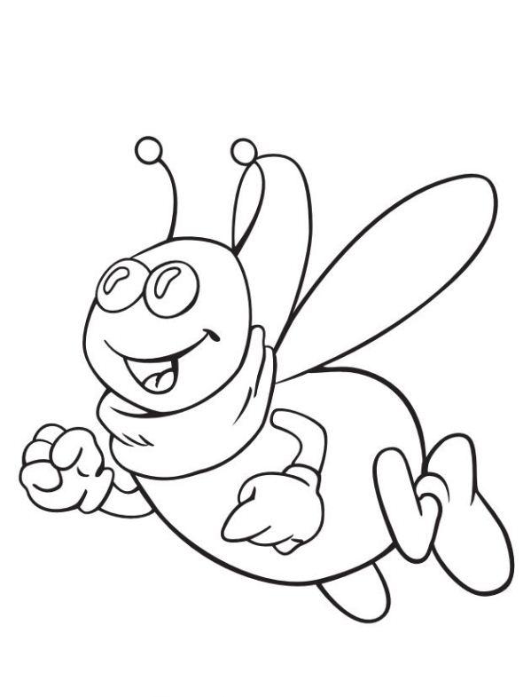 Fisă de colorat cu Maya the bee de colorat p47