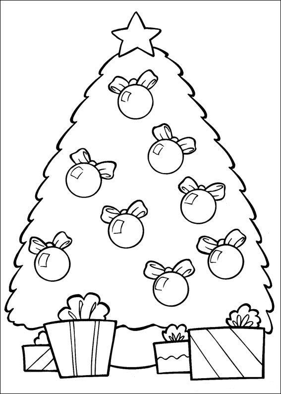 Fisă de colorat cu Mos craciun de colorat p01