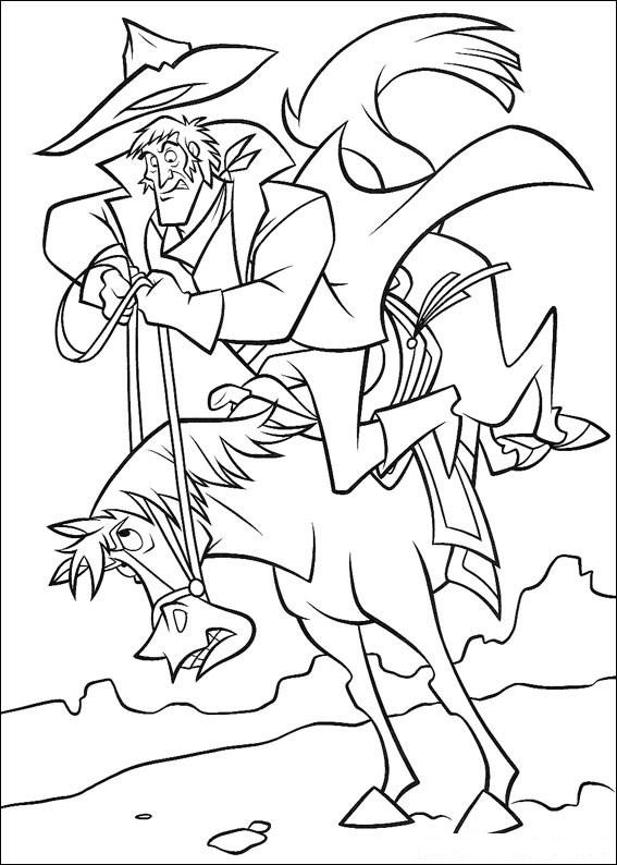 Fisă de colorat cu O ferma trasnita de colorat p41