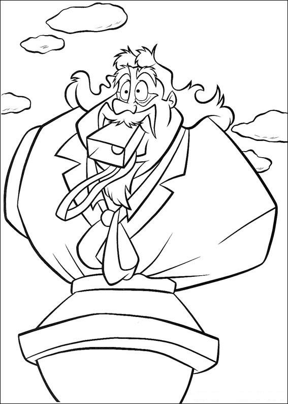 Fisă de colorat cu O ferma trasnita de colorat p47