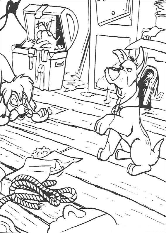 Fisă de colorat cu Oliver de colorat p09