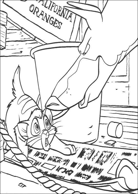 Fisă de colorat cu Oliver de colorat p11