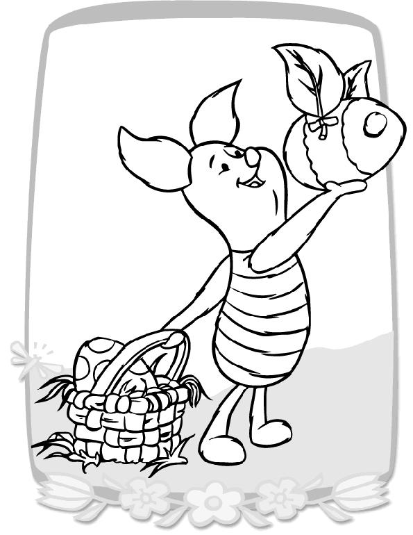 Fisă de colorat cu Paste de colorat p156