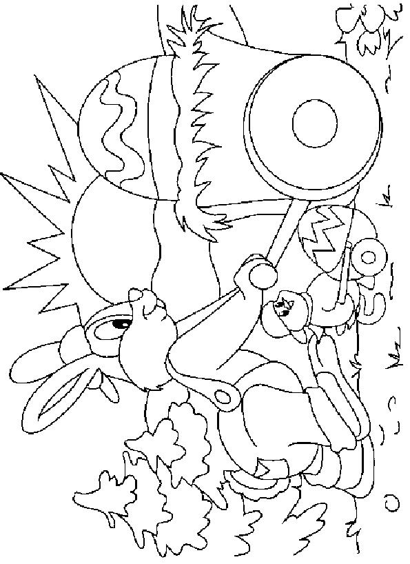 Fisă de colorat cu Paste de colorat p22