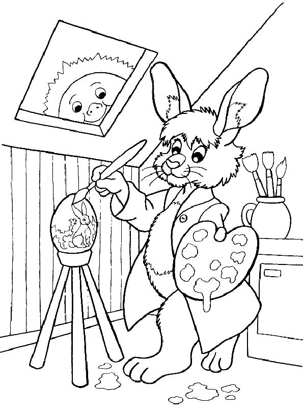 Fisă de colorat cu Paste de colorat p26