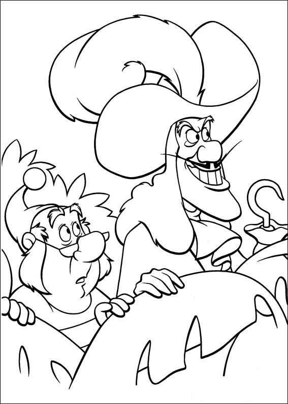 Fisă de colorat cu Peter pan 2 de colorat p24